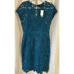 J. Crew Collection Scalloped Lace Dress
